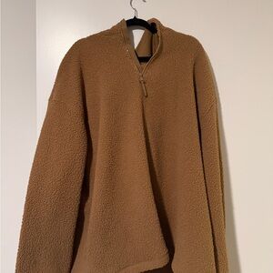 Tan Hooded Sherpa